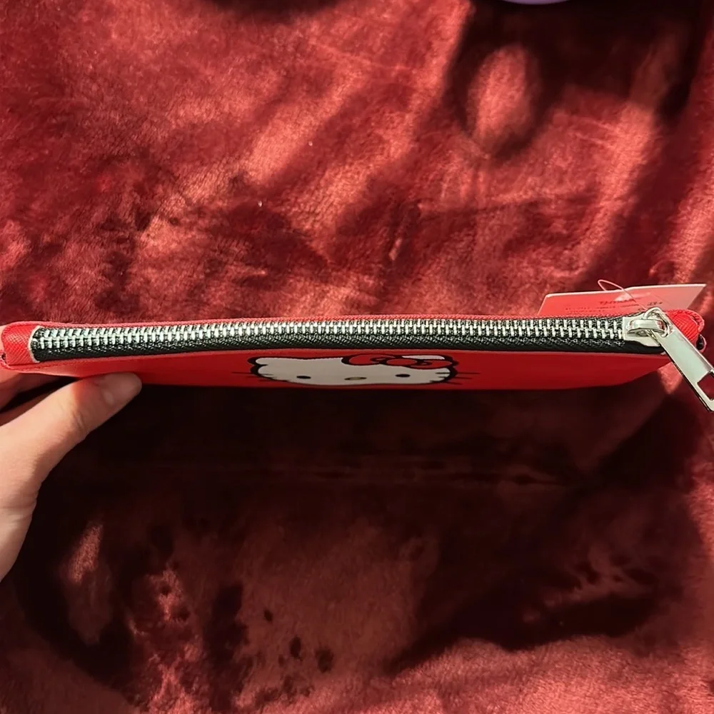 NWT Hello Kitty Zipper Pencil Pouch